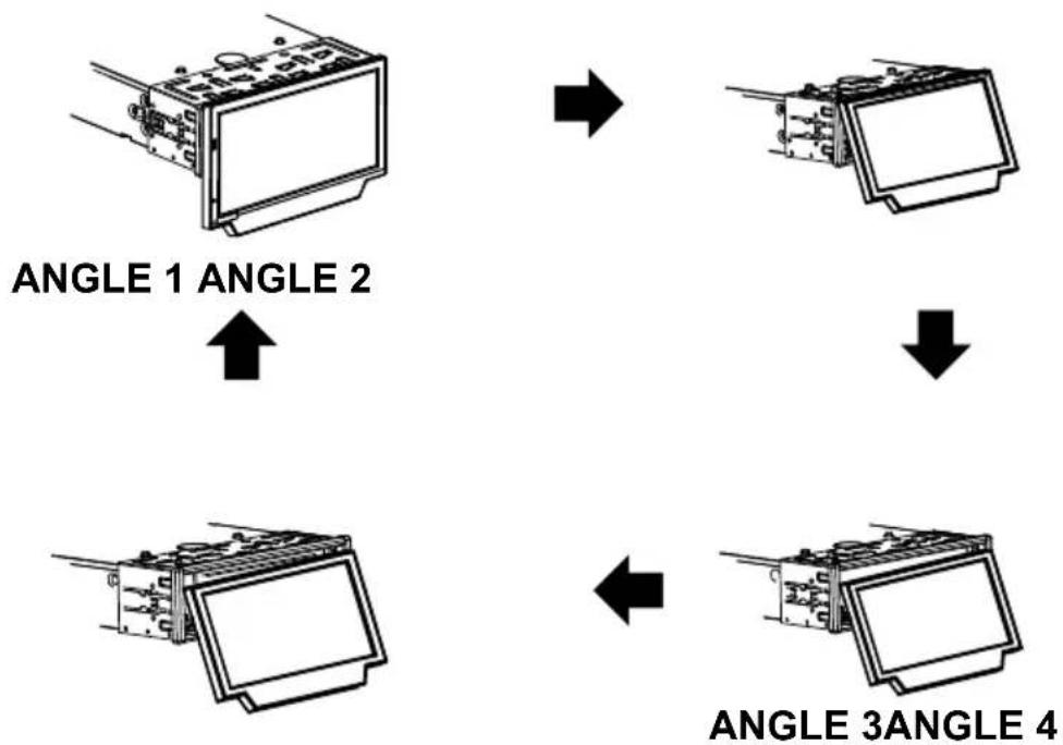 BOSS BV8974B - CHANGING THE CONTROL PANEL ANGLE - 1
