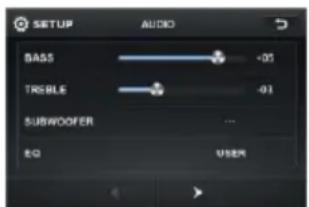 BASS +05 TRUBLE -01 SUBWOOFER EQ USER