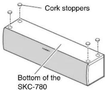 Cork stoppers Bottom of the SKC-780