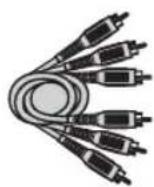 RCA RTD207 - Composite video cable (included) - 1