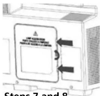 LWP ACCESS MINI SWITCH MINI SWITCH Steps 7 and 8