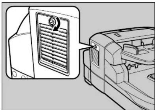 RICOH IS760D - Cleaning the Ventilation Panel - 1
