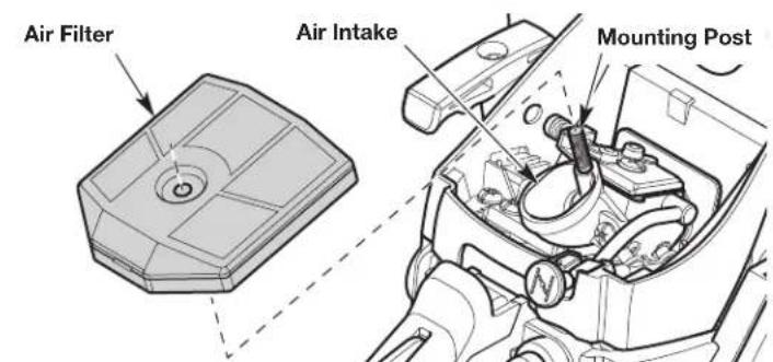 Air Filter Air Intake Mounting Post