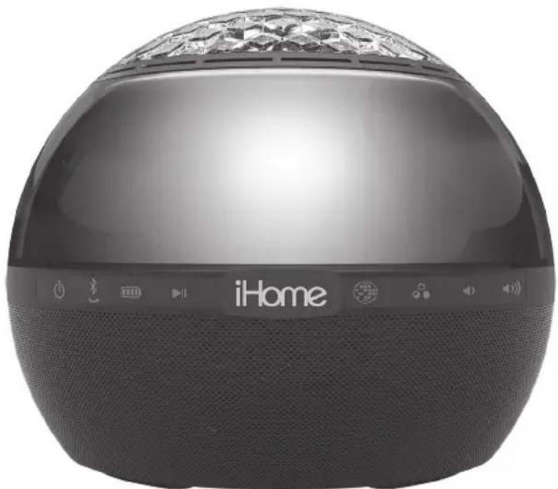 IHOME iBT175 - Rechargeable Bluetooth Color Changing Speaker - 2