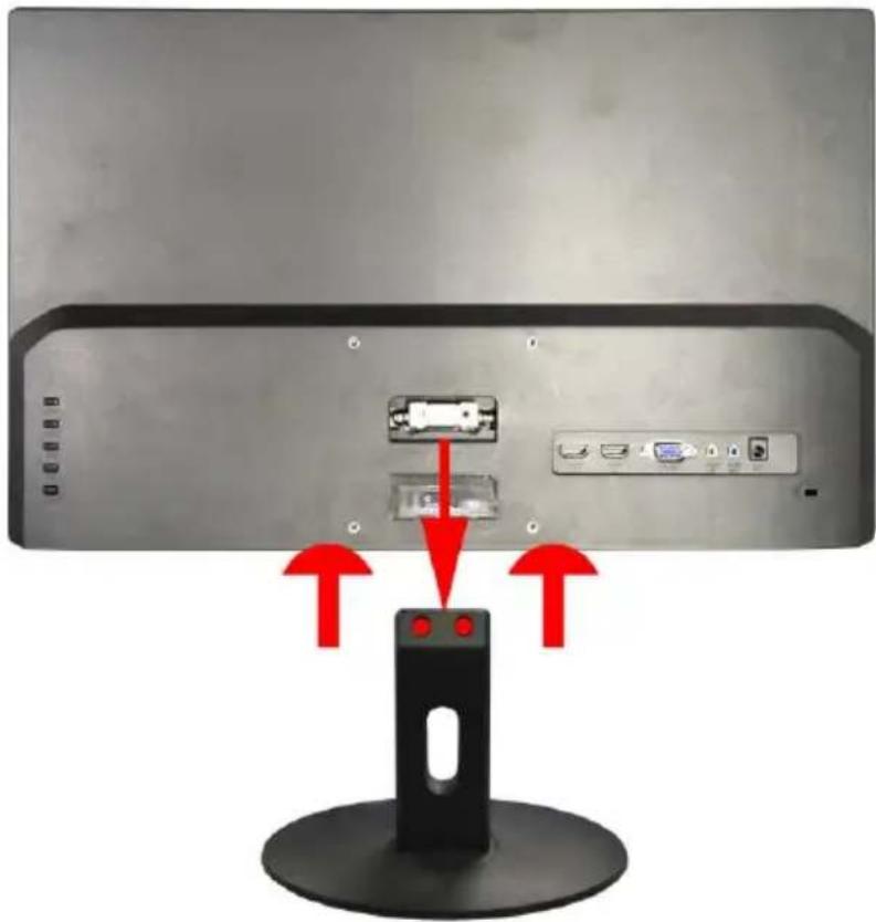 Sceptre E225W-19203R - Removing the Stand for Wall Mounting - 1