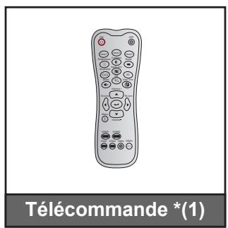 Télécommande *(1)