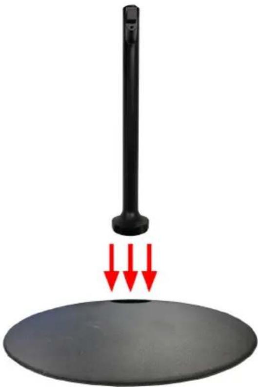 Sceptre C345W-2560UN - Installing the Monitor Stand Assembly - 1