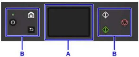 CANON Pixma TS6020 - Using the Operation Panel - 1