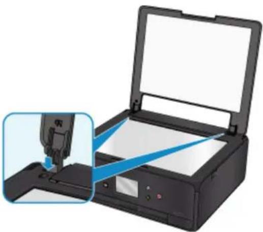 CANON Pixma TS6020 - Attaching the document cover: - 2