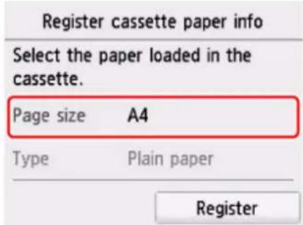 CANON Pixma TS6020 - You need to prepare: a sheet of A4 or Letter-sized plain paper - 1