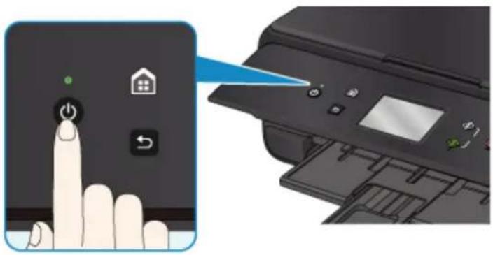 CANON Pixma TS6020 - Turning off the printer - 1