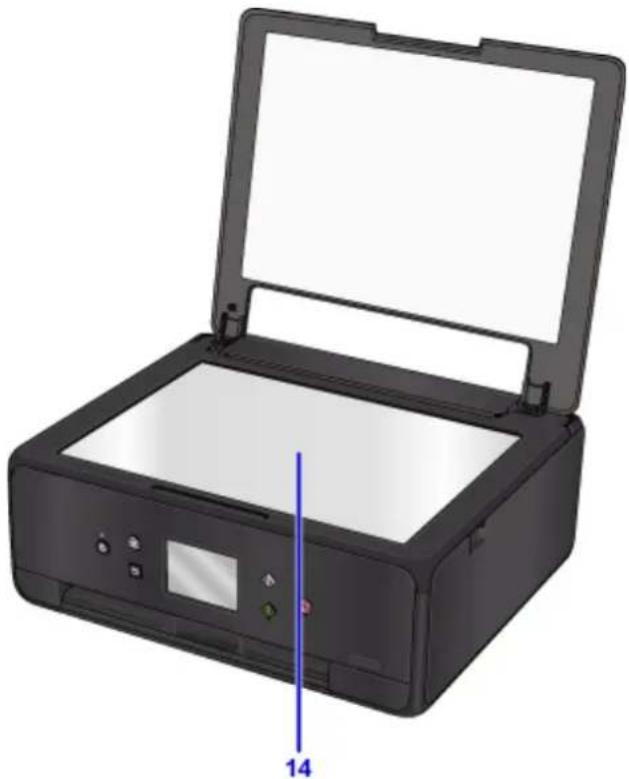 CANON Pixma TS6020 - output tray extension - 1