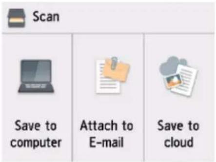 CANON Pixma TS6020 - Forwarding Scanned Data to Computer Using Operation Panel - 2