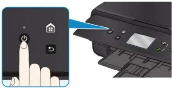 CANON Pixma TS6020 - Turning on the printer - 1