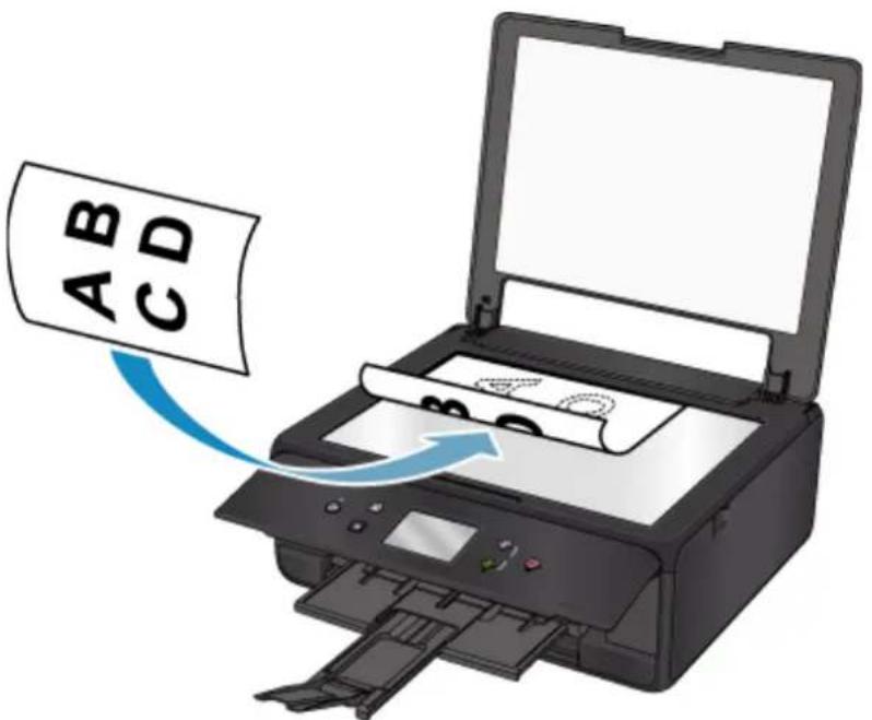 CANON Pixma TS6020 - Loading Originals on the Platen Glass - 1