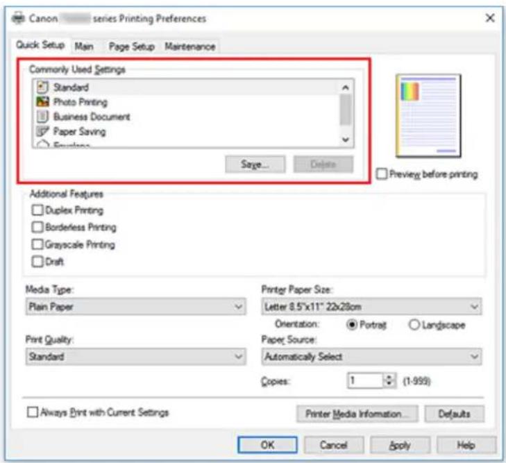 CANON Pixma TS6020 - Basic Printing Setup - 1