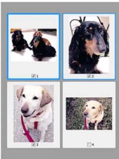 CANON Pixma TS6020 - When (Thumbnail) is displayed on Toolbar: - 1