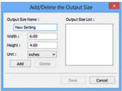 CANON Pixma TS6020 - Add/Delete... - 1