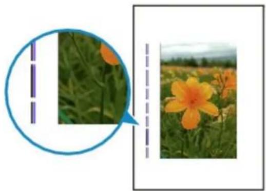 CANON Pixma TS6020 - Vertical Line Next to Image - 1