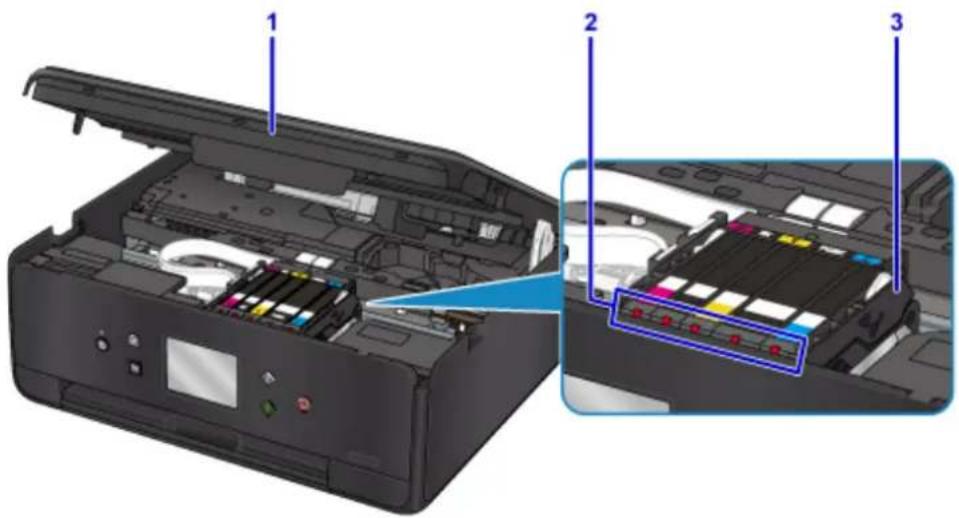 CANON Pixma TS6020 - Inside View - 1
