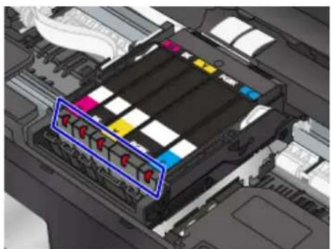 CANON Pixma TS6020 - Checking the Ink Status with the Ink Lamps - 1
