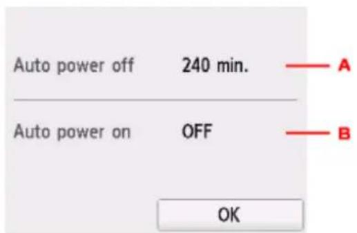 CANON Pixma TS6020 - Using Power Saving Function - 1