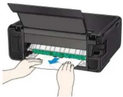 CANON Pixma TS6020 - Slowly pull out paper. - 1