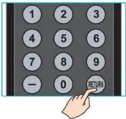 1 2 3 4 5 6 7 8 9 - 0 RETURN