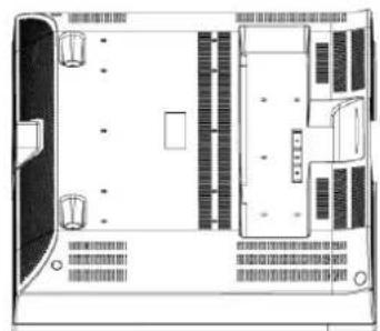 VIEWSONIC N3235w - Disconnecting the Stand Base - 2