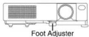 VIEWSONIC PJ500 - Angle Adjustment - 1