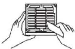 VIEWSONIC PJ358 - Cleaning the air filter - 5