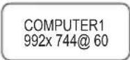 VIEWSONIC PJ358 - INPUT Menu (continued) - 4
