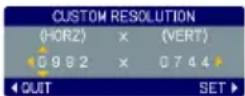 VIEWSONIC PJ1173 - INPUT Menu (continued) - 3