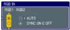VIEWSONIC PJ1173 - INPUT Menu (continued) - 3