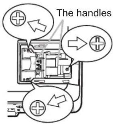 The handles