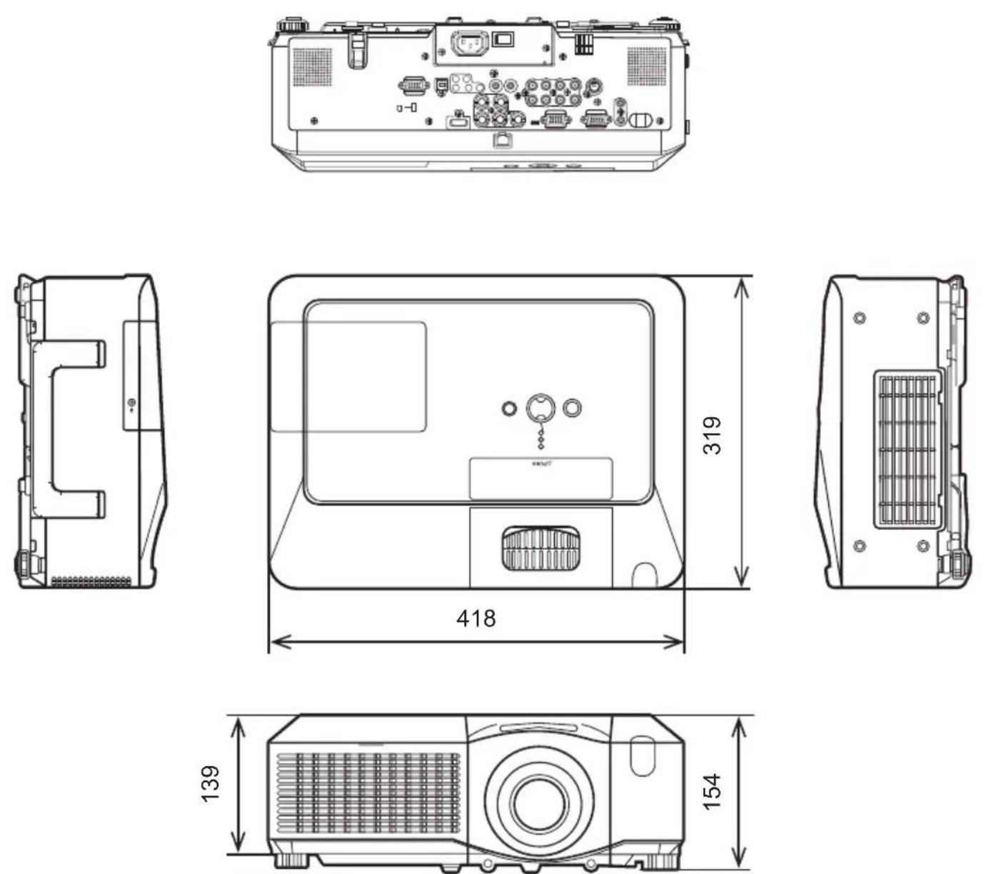 VIEWSONIC PJ1173 - Specifications (continued) - 1