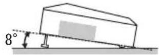 VIEWSONIC PJ1173 - Adjusting the projector's elevator - 1
