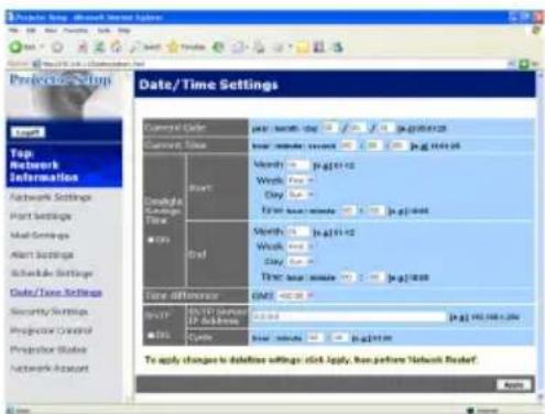 Project Setup Date/Time Settings Current Order Current Time Current Settings Month: 10 p.m. or Week: 0 p.m. Day: 0 p.m. Time: near session 1 p.m./month Month: 10 p.m. or Week: 0 p.m. Day: 0 p.m. Time: near session 1 p.m./month Time difference GMS: <0% To apply changes to defective settings: click-apply, then perform Network Reader. To apply changes to defective settings: click-apply, then perform Network Reader.