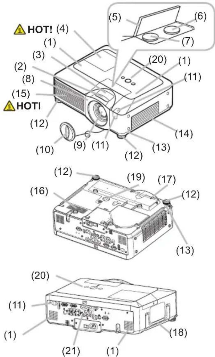 VIEWSONIC PJ1173 - Projector - 1