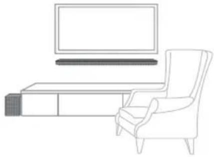 LG SK6RF - Montagem da unidade principal em uma parede - 1