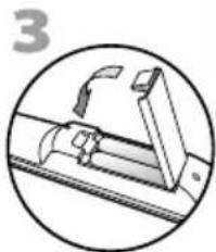 Emerson LD260EM2 - Installing the Batteries - 3