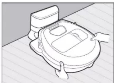 SAMSUNG POWERbot VR2AM7090WD - Low battery (Lo) - 1