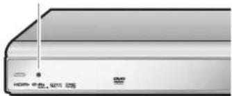 Close-up of a white electronic device casing with no visible text or symbols on its body (pure technical diagram)