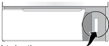 Crosley CRE3580QW - Serial plate location - 1