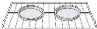 Crosley CRE3860QW - Baking layer cakes with 1 or 2 oven racks - 2