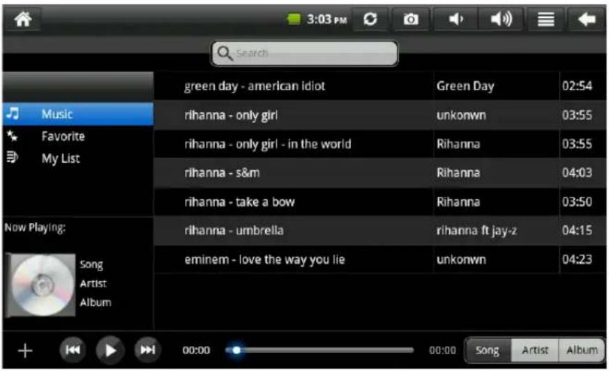 3:03 PM Search! Music Favorite My List green day - american idiot rihanna - only girl rihanna - only girl - in the world rihanna - s&m rihanna - take a bow rihanna - umbrella eminem - love the way you lie Green Day unkown Rihanna Rihanna Rihanna rihanna ft jay-z unkown 02:54 03:55 03:55 04:03 03:50 04:15 04:23 Song Artist Album 00:00 00:00 Song Artist Album