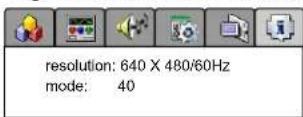 POLAROID FLM-1511 - Main On-Screen-Display (OSD) introduction - 12