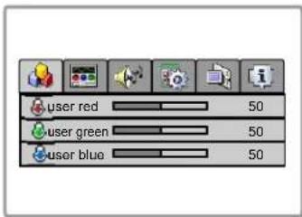 user red 50 user green 50 user blue 50