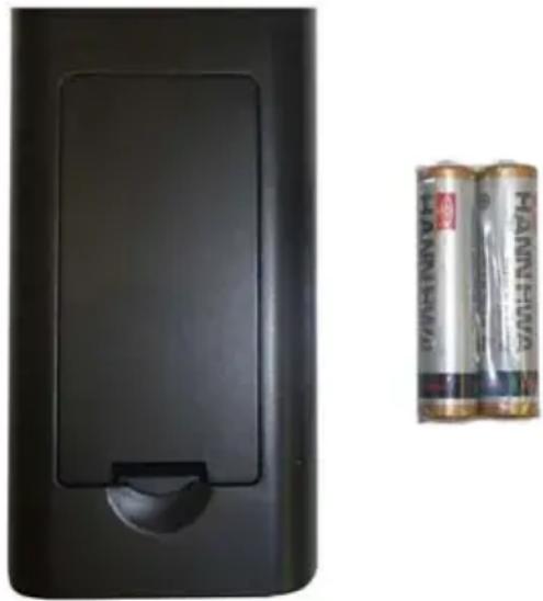 Proscan PLED2435A - Installing Batteries to the Remote Control - 1