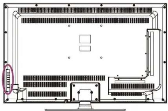 Proscan PLED4274A - BACK VIEW - 2